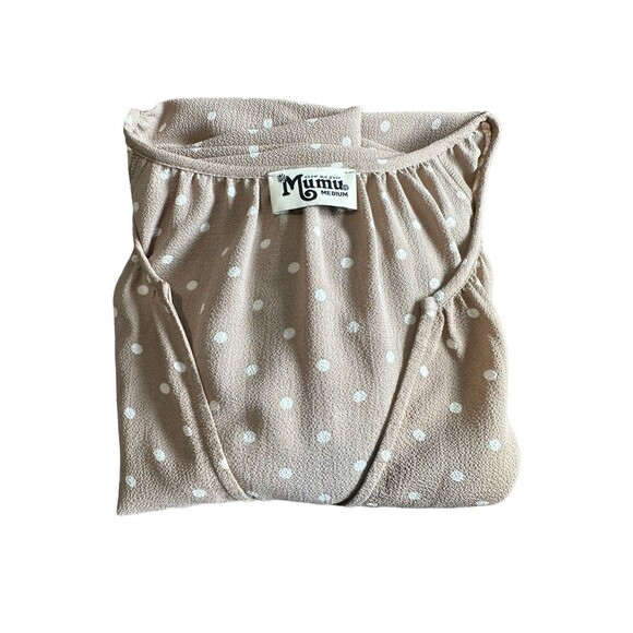 Show Me Your Mumu Size Medium Astrid Tunic Dotcha Miss Me Tunic Top Tan #GH11-5 - Picture 10 of 10